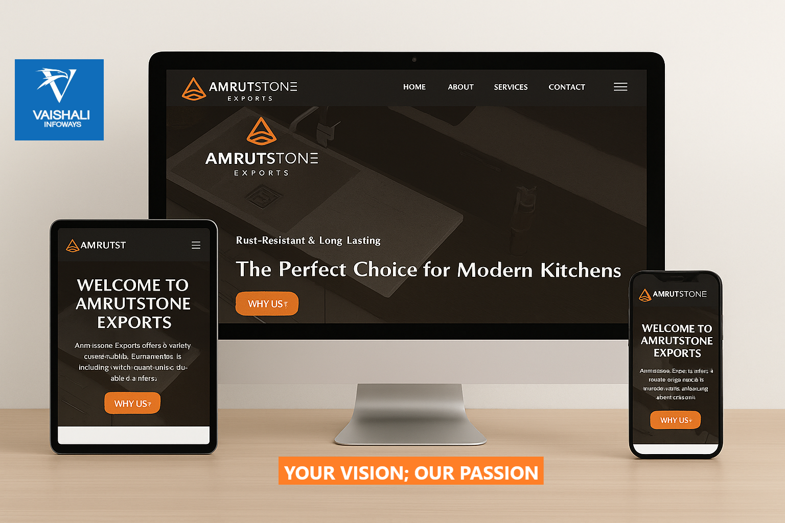Kitchen Sinks Website Development company in Morbi Rajkot Gujarat